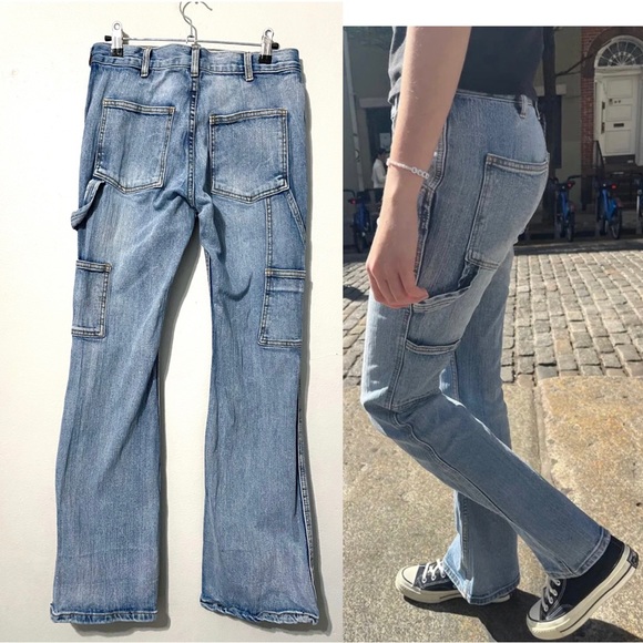Brandy Melville Jeans Brandy Melville J Galt Abbie Cargo Bootcut